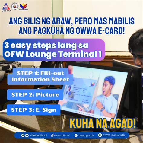 owwa ecard application|Step.